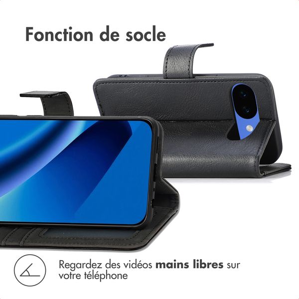 imoshion Étui de télephone portefeuille Google Pixel 10a - Noir