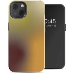 Selencia Coque arrière Vivid avec MagSafe Apple iPhone 13 - Gradient Olive Dust