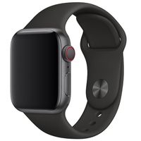 Apple Bracelet Sport Apple Watch Series 1 t/m 9 / SE (38/40/41 mm) | Series 10 / 11 (42 mm) - Noir
