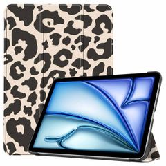 imoshion Coque tablette Design iPad Air 13 pouces (2025) M3 / (2024) M2 - Leopard