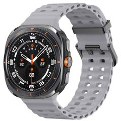 imoshion Bracelet Ocean Silicone Samsung Galaxy Watch Ultra (2024/2025) - Brun Gris