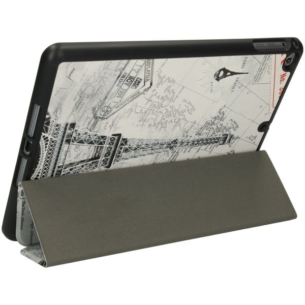 imoshion Coque tablette Design Trifold Apple iPad 6 (2018) 9.7 pouces / iPad 5 (2017) 9.7 pouces / Air 2 (2014)/Air 1 (2013) - Paris