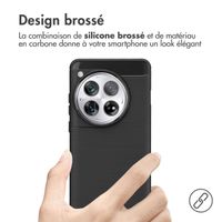 imoshion Coque Brushed OnePlus 12 - Noir