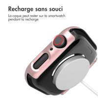 imoshion Coque rigide à couverture complète Apple Watch 7 / 8 / 9 - 41 mm - Rose Doré
