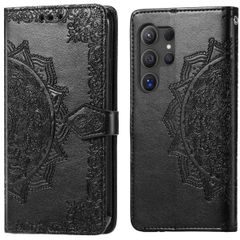 imoshion Etui de téléphone portefeuille Mandala Samsung Galaxy S25 Ultra - Noir