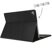 Accezz Étui Bluetooth Clavier AZERTY Apple iPad 6 (2018) 9.7 pouces / iPad 5 (2017) 9.7 pouces / Air 2 (2014) / Air 1 (2013)