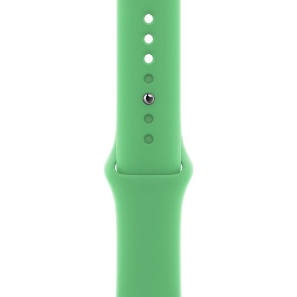 Apple Bracelet Sport Apple Watch Series 1 t/m 9 / SE (38/40/41 mm) | Series 10 / 11 (42 mm) - Bright Green