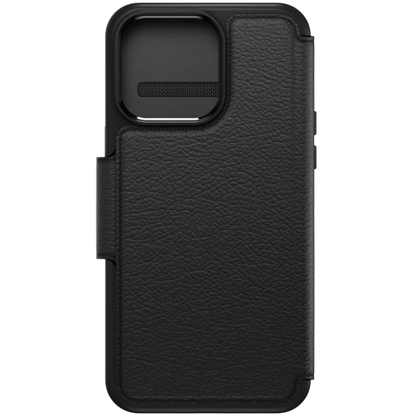 OtterBox ﻿Étui de téléphone portefeuille Strada MagSafe iPhone 15 Pro Max - Noir