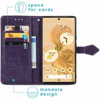 imoshion Etui de téléphone portefeuille Mandala Google Pixel 6 Pro - Violet