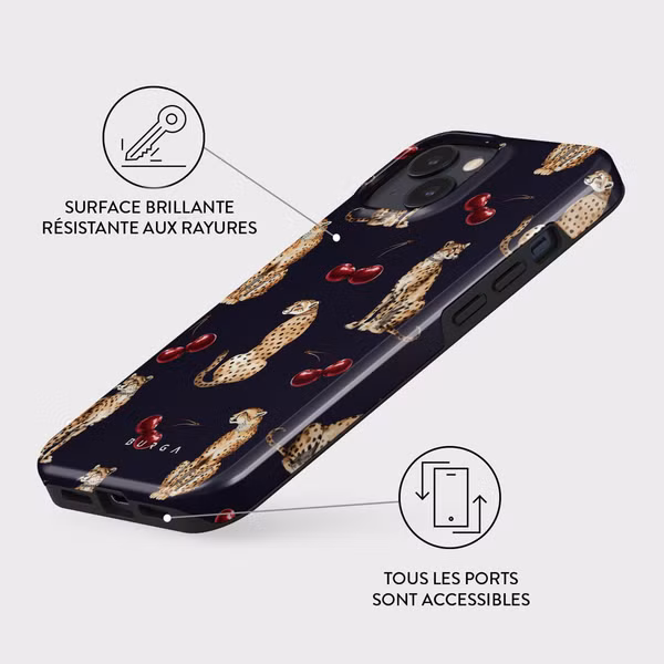 Burga Coque Tough MagSafe Apple iPhone 14 - Cougar