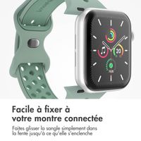 imoshion Bracelet sport⁺ Apple Watch Series 1 á 9 / SE (38/40/41 mm) | Series 10 (42 mm) - Taille M/L - Sage