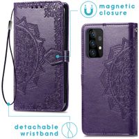 imoshion Etui de télephone Mandala Samsung Galaxy A52(s) (5G/4G) - Violet