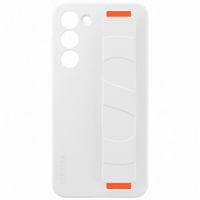 Samsung Coque arrière Grip originale Samsung Galaxy S23 Plus - Blanc