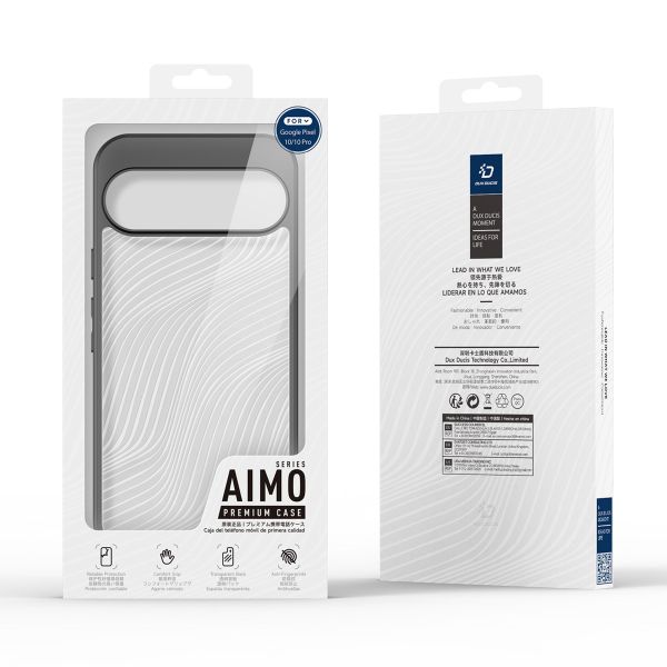 Dux Ducis Coque arrière Aimo Google Pixel 10 / 10 Pro - Transparent