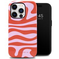 Selencia Coque arrière Vivid Tough iPhone 14 Pro - Dream Swirl Pink