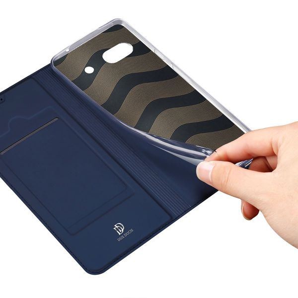 Dux Ducis Étui de téléphone Slim Google Pixel 7a - Bleu foncé