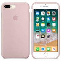 Apple Coque en silicone Apple iPhone 8 Plus / 7 Plus - Pink Sand