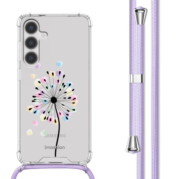 imoshion Coque Design avec cordon Samsung Galaxy S24 - Sandstone Dandelion