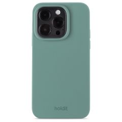 Holdit Coque Silicone Apple iPhone 14 Pro - Moss Green