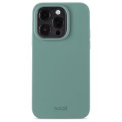 Holdit Coque Silicone iPhone 14 Pro - Moss Green