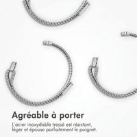 imoshion Bracelet magnétique milanais Garmin Lily 2 - Argent