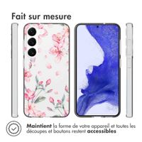 imoshion Coque Design Samsung Galaxy S23 Plus - Fleur - Rose