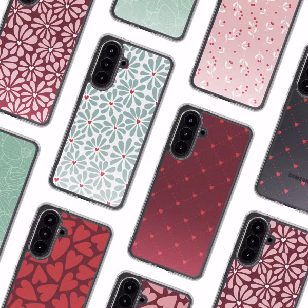 imoshion Coque Design Samsung Galaxy A36 - Bloom Love Sage Green