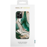 iDeal of Sweden Coque Fashion Apple iPhone 12 Pro Max - Golden Jade Marble