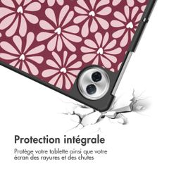 imoshion Coque tablette Design Trifold Honor Pad 10 - Bloom Love Blush