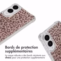 imoshion Coque Design avec cordon Samsung Galaxy S25 Edge - Leopard Mood