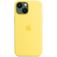 Apple Coque en silicone MagSafe Apple iPhone 13 Mini - Lemon Zest
