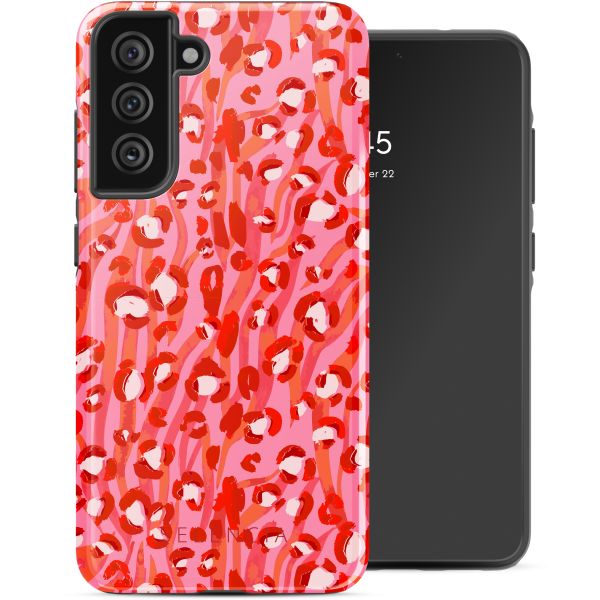 Selencia Coque arrière Vivid Samsung Galaxy S21 FE - Wild Spots Lipstick