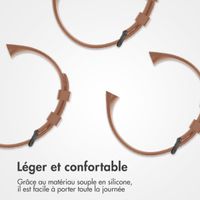 imoshion Bracelet silicone Fitbit Charge 3 / 4 - Marron
