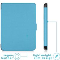 imoshion ﻿Slim Hard Sleepcover Kobo Clara 2E / Tolino Shine 4 - Bleu clair