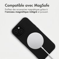 Accezz Coque arrière Edge avec MagSafe Apple iPhone 15 - Noir