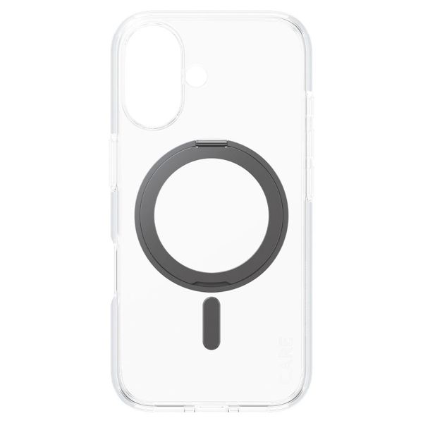 CARE by PanzerGlass Coque Kickstand MagSafe Apple iPhone 16 - Noir