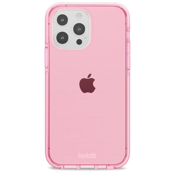 Holdit Coque Seethru iPhone 13 Pro - Bright Pink