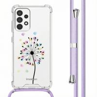 imoshion Coque Design avec cordon Samsung Galaxy A52(s) (5G/4G) - Sandstone Dandelion