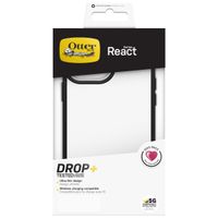 OtterBox Coque arrière React iPhone 13 Pro Max - Transparent / Noir