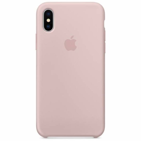 Apple Coque en silicone iPhone X - Pink Sand