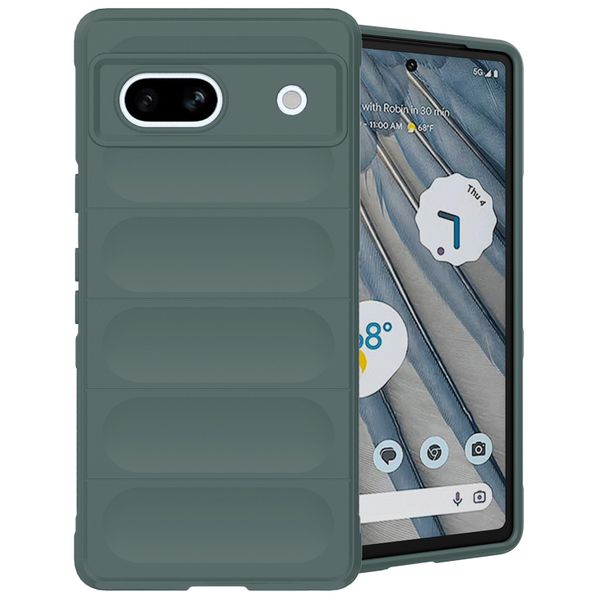 imoshion Coque arrière EasyGrip Google Pixel 7a - Vert foncé