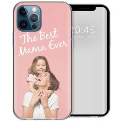 Concevez votre propre coque en gel Apple iPhone 12 Pro Max - Transparent