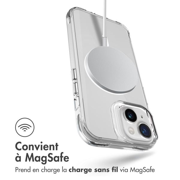 imoshion Coque Rugged Air MagSafe iPhone 15 - Transparent