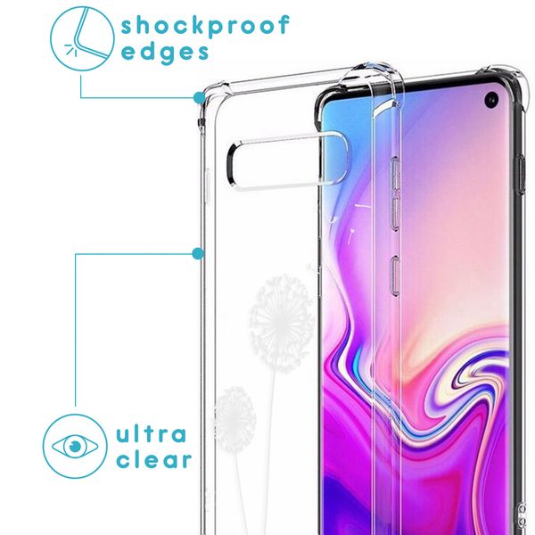 imoshion Coque Design avec cordon  Samsung Galaxy S10 Plus - Dandelion