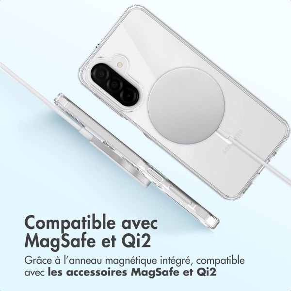 Accezz Coque arrière Xtreme Impact avec MagSafe Samsung Galaxy A17 (5G) - Transparent