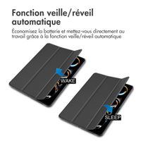 imoshion Coque tablette Trifold Apple iPad Pro 11 (2024) M4 - Noir