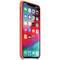 Apple Coque en silicone Apple iPhone Xs Max - Nectarine