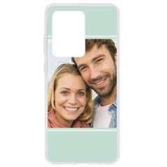 Concevez votre propre coque en gel Samsung Galaxy S20 Ultra - Transparent