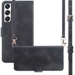 imoshion Etui de télephone portefeuille avec cordon Samsung Galaxy S22 - Noir