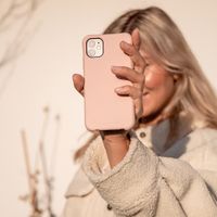 imoshion Coque de couleur avec cordon amovible Apple iPhone 11 - Rose